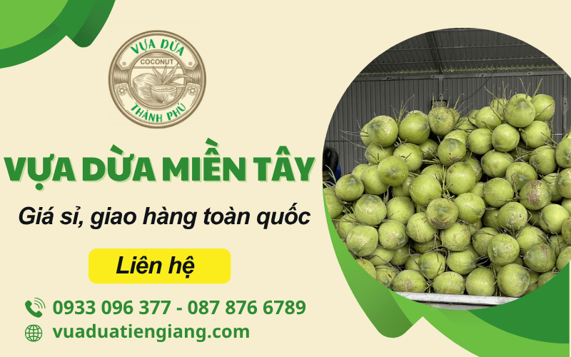 vựa dừa miền Tây