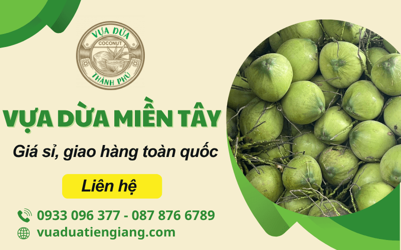 vựa dừa miền Tây